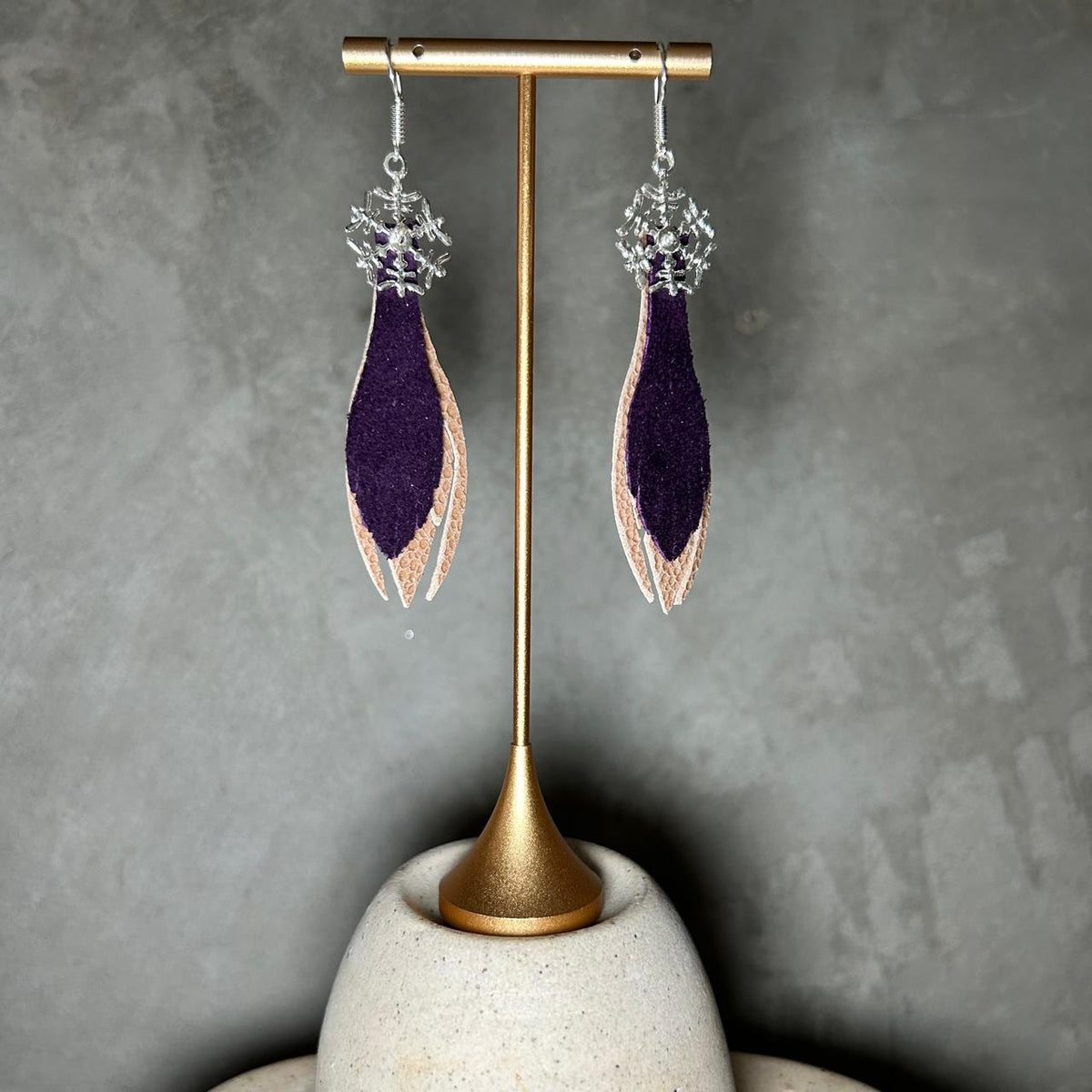 Snowflake · Camel and purple