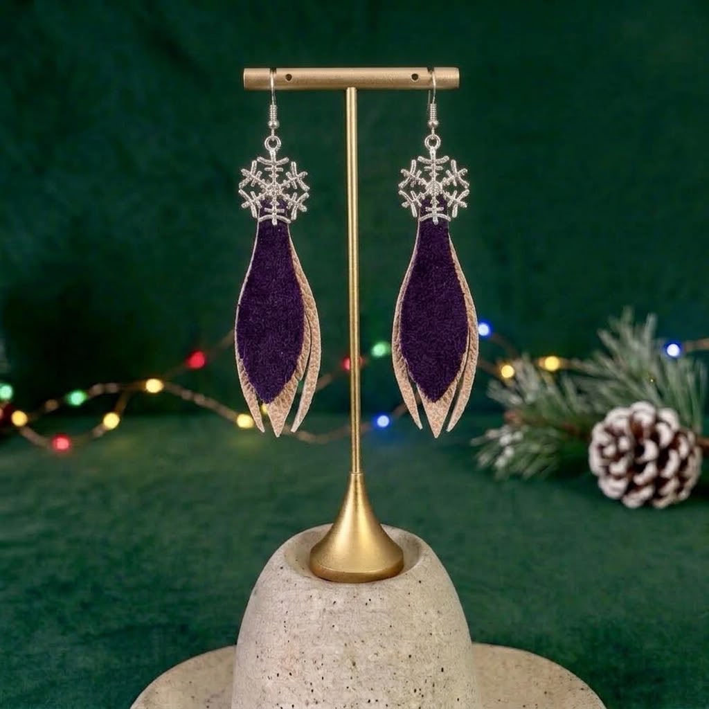 Snowflake · Camel and purple