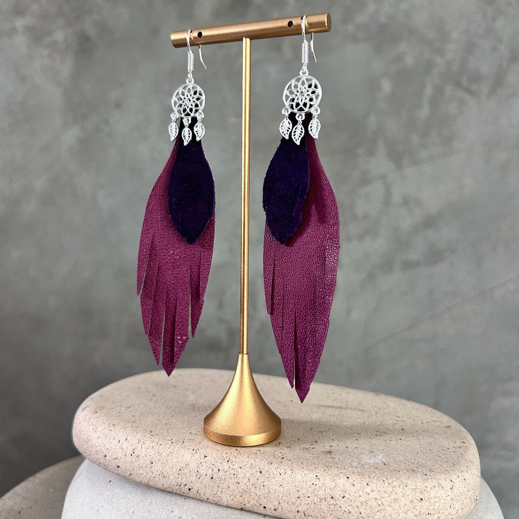 Magenta + azul marino