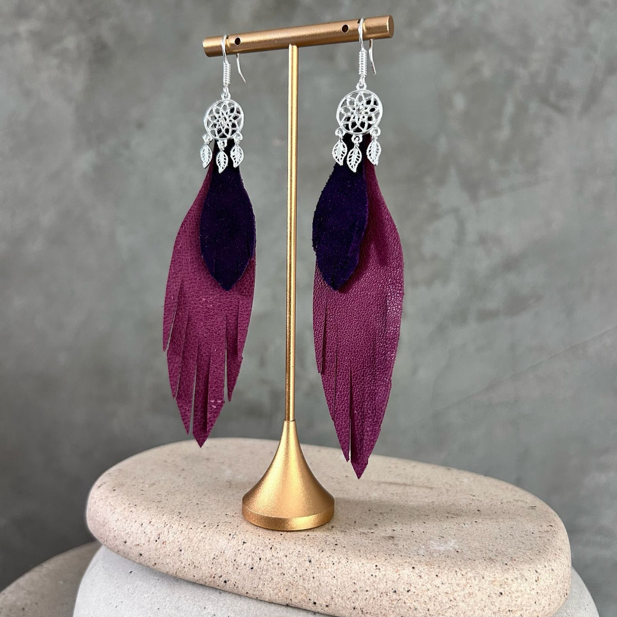 Magenta + azul marino