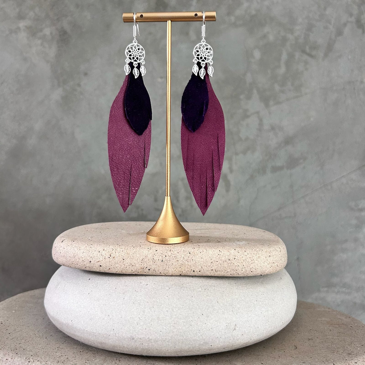 Magenta + azul marino