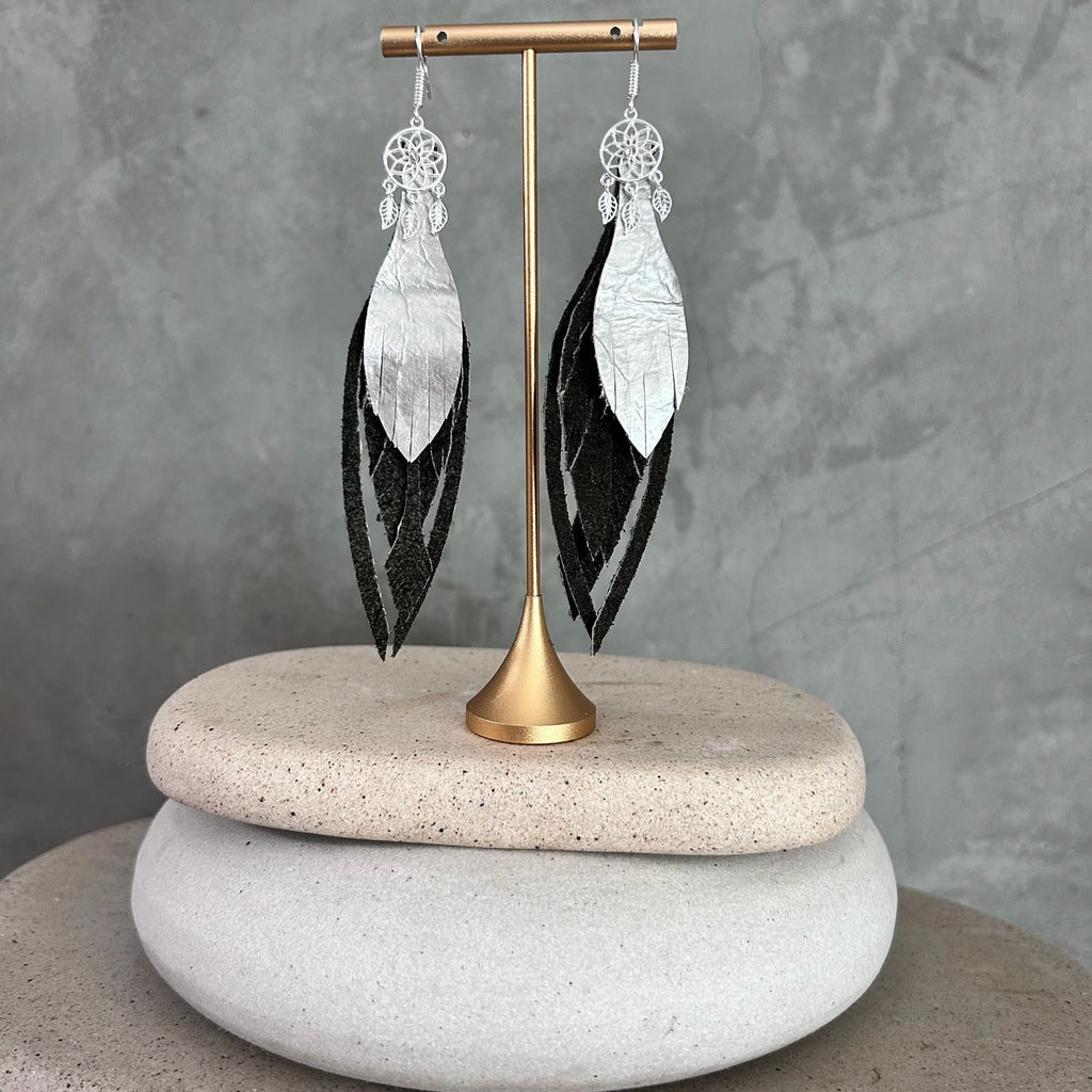 Verde oscuro deslavado + perla lisa